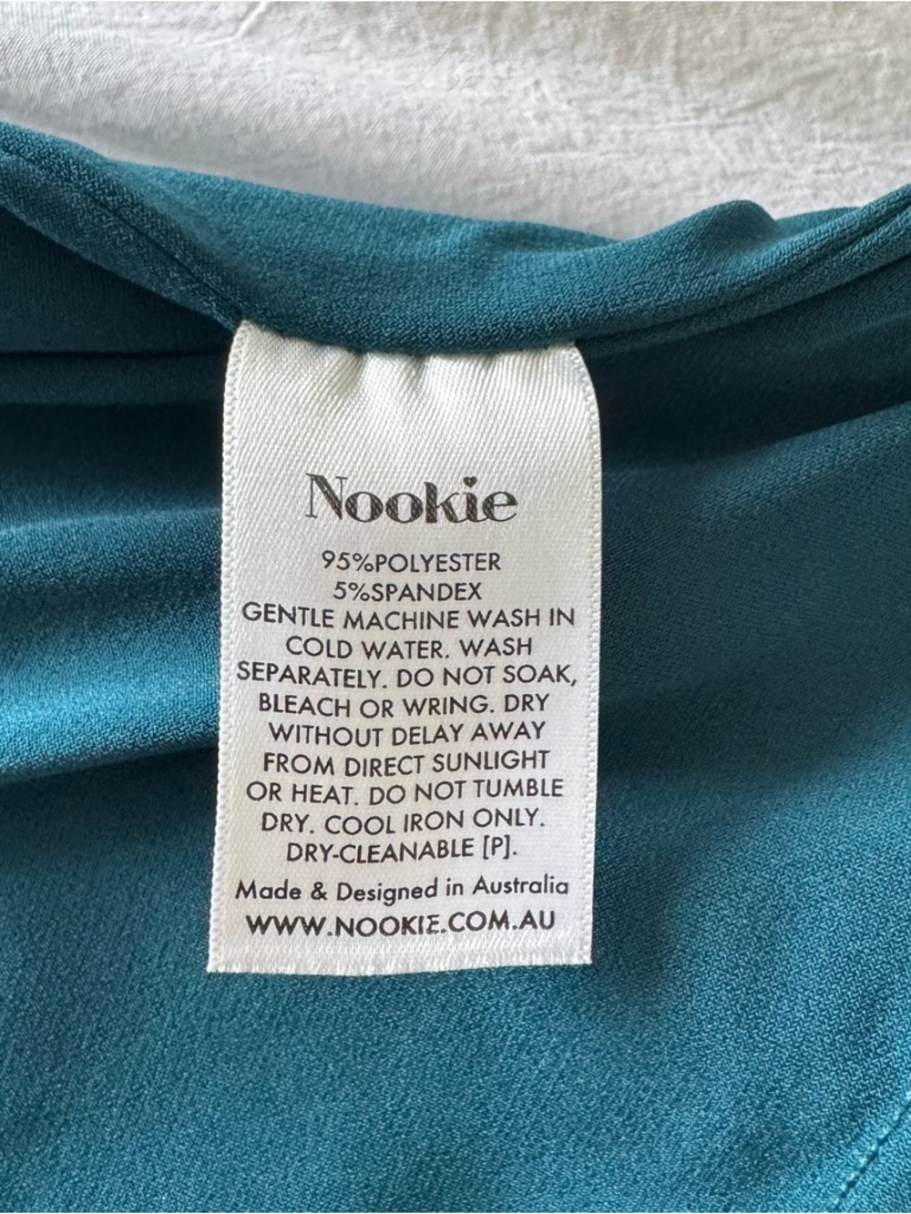 Nookie Mini Boulevard Halter Dress Size Small - Picture 6 of 6